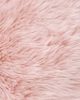 Urban Outfitters Rory Faux Fur Rug in Pink at Urban Outfitters - 3