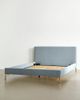 Urban Outfitters Rosalie Classic Velvet Upholstered Platform Bed in Sky at Urban Outfitters - 2