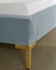 Urban Outfitters Rosalie Classic Velvet Upholstered Platform Bed in Sky at Urban Outfitters - 3