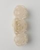 Urban Outfitters Rosette Flower Claw Clip in Ivory, Women's at Urban Outfitters - 1