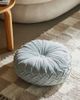 Urban Outfitters Round Pintuck Pillow in Soft Blue at Urban Outfitters - 1