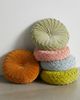Urban Outfitters Round Pintuck Pillow in Soft Blue at Urban Outfitters - 4