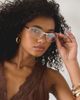 Urban Outfitters Rue Oval Sunglasses in Gold, Women's at Urban Outfitters - 1