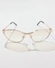 Urban Outfitters Rue Oval Sunglasses in Gold, Women's at Urban Outfitters - 2
