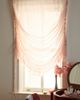Urban Outfitters Ruffle Roman Shade Window Panel in Rose at Urban Outfitters - 1
