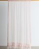Urban Outfitters Ruffle Roman Shade Window Panel in Rose at Urban Outfitters - 2