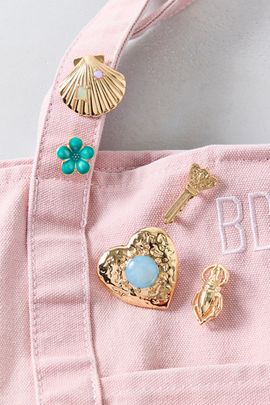 Urban Outfitters Saltwater Treasure Mix & Match Brooch Set in Gold at Urban Outfitters