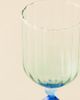 Urban Outfitters Scalloped Colorblock Dual-Ended Wine Glass - 3