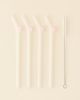 Urban Outfitters Sculpted Butterfly Glass Straw Set in Assorted at Urban Outfitters - 2