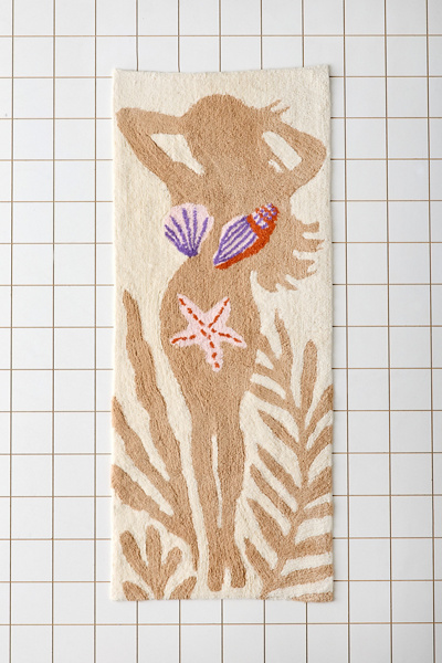 Urban Outfitters Shady Lady Tufted Bath Mat
