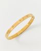Urban Outfitters Shelia Star Engraved Waterproof Bangle Bracelet in Gold, Women's at Urban Outfitters - 1