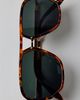 Urban Outfitters Silas Aviator Sunglasses in Brown, Men's at Urban Outfitters - 1