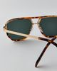 Urban Outfitters Silas Aviator Sunglasses in Brown, Men's at Urban Outfitters - 3