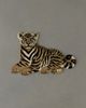 Urban Outfitters Sitting Tiger Shaped Tufted Wool Rug in Gold at Urban Outfitters - 1
