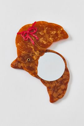 Urban Outfitters Solar Eclipse Icon Compact Mirror in Croissant at Urban Outfitters