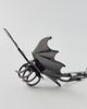 Urban Outfitters Spiderweb-Draped Bat Claw Clip in Black, Women's at Urban Outfitters - 2