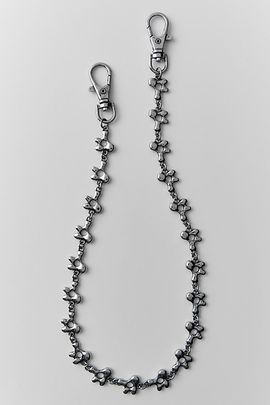 Urban Outfitters Splat Link Wallet Chain in Silver, Men's at Urban Outfitters