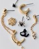 Urban Outfitters Spooky Season Multi Earrings Set in Gold, Women's at Urban Outfitters - 2
