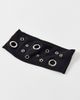 Urban Outfitters Star Grommet Soft And Stretchy Wide Headband in Black, Women's at Urban Outfitters - 1
