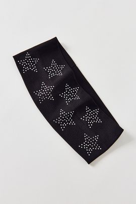 Urban Outfitters Stellar Star Soft Wide Headband in Black, Women's at Urban Outfitters