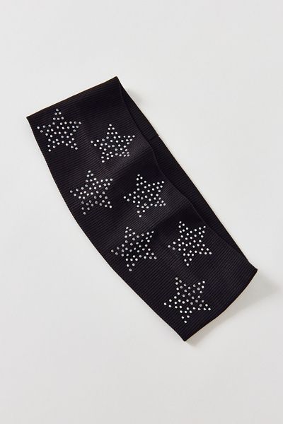 Urban Outfitters Stellar Star Soft Wide Headband in Black, Women's at Urban Outfitters