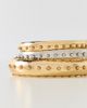 Urban Outfitters Studded Mixed Metal Bangle Bracelets Set in Gold, Women's at Urban Outfitters - 1