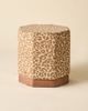 Urban Outfitters Suki Leopard Print Upholstered Ottoman in Leopard at Urban Outfitters - 2