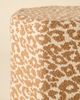 Urban Outfitters Suki Leopard Print Upholstered Ottoman in Leopard at Urban Outfitters - 3