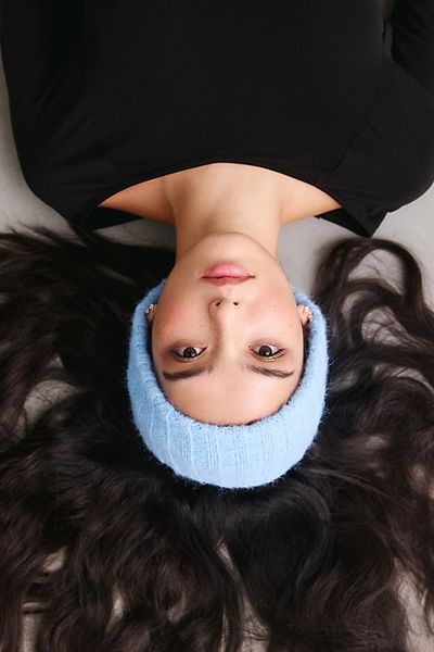 Urban Outfitters Summit Ribbed Knit Soft Headwrap Headband in Ivory, Women's at Urban Outfitters