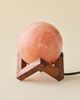 Urban Outfitters Sun Shaped Himalayan Salt Lamp in Peach at Urban Outfitters - 1