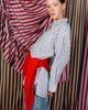 Urban Outfitters TBCo Merino Wool Large Triangle Scarf in Brown, Women's at Urban Outfitters - 4