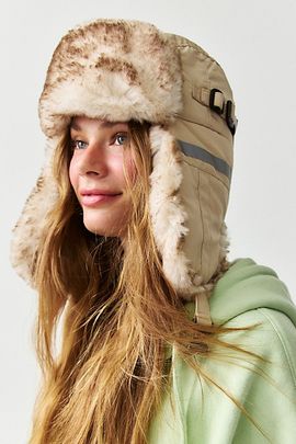 Urban Outfitters Tech Trapper Hat in Tan, Men's at Urban Outfitters