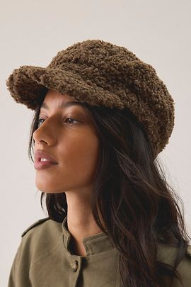 Urban Outfitters Teddy Cabbie Hat in Brown, Women's at Urban Outfitters