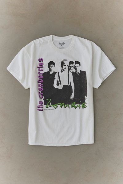 Urban Outfitters The Cranberries World Tour Graphic Tee in White, Men's at Urban Outfitters