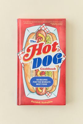Urban Outfitters The Hot Dog Cookbook: 50 Recipes For The World's Best Food By Farideh Sadeghin in Red at Urban Outfitters