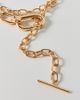 Urban Outfitters Toggle Chain Wrap Necklace in Gold, Women's at Urban Outfitters - 2