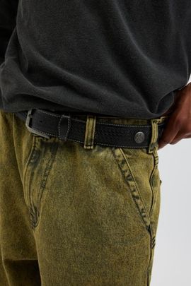 Urban Outfitters Tooled Western Belt in Brown, Men's at Urban Outfitters