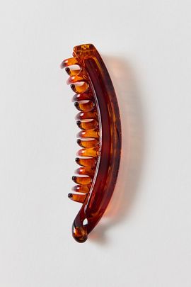 Urban Outfitters Tortoise Print Lightweight Banana Hair Clip in Brown, Women's at Urban Outfitters