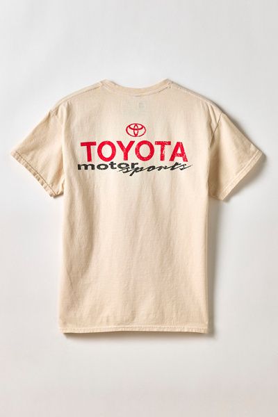 Urban Outfitters Toyota Motorsports Graphic Tee in White, Men's at Urban Outfitters