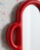 Urban Outfitters Tubular Framed Wall Mirror in Small Red at Urban Outfitters - 3