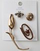 Urban Outfitters Tulip Dew Brooch Set in Gold at Urban Outfitters - 4