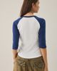 Urban Outfitters Urban Outfitters East Coast NYC Graphic Raglan 3/4 Sleeve Tee in Blue, Women's at Urban Outfitters - 2