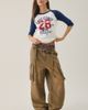 Urban Outfitters Urban Outfitters East Coast NYC Graphic Raglan 3/4 Sleeve Tee in Blue, Women's at Urban Outfitters - 3