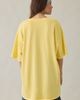 Urban Outfitters Urban Outfitters Kiwi Graphic Oversized Cotton T-Shirt Dress in Yellow, Women's at Urban Outfitters - 2