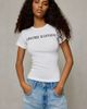 Urban Outfitters Urban Outfitters Limited Edition Graphic Baby Tee in White, Women's at Urban Outfitters - 2