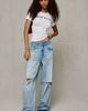 Urban Outfitters Urban Outfitters Limited Edition Graphic Baby Tee in White, Women's at Urban Outfitters - 4