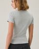Urban Outfitters Urban Outfitters Los Angeles '99 Sport Graphic Baby Tee in Grey, Women's at Urban Outfitters - 3