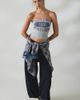 Urban Outfitters Urban Outfitters Provence Sports Department Graphic Tube Top in Grey/Blue, Women's at Urban Outfitters - 4