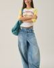 Urban Outfitters Urban Outfitters San Francisco Graphic Raglan 3/4 Sleeve Tee in Yellow, Women's at Urban Outfitters - 4