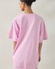 Urban Outfitters Urban Outfitters Shimp Graphic Oversized T-Shirt Dress in Pink, Women's at Urban Outfitters - 3